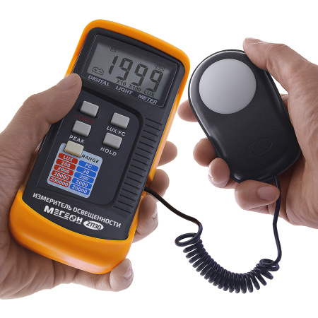 Измеритель освещенности МЕГЕОН 21130 купить по низкой цене | МАКСПРОФИТ